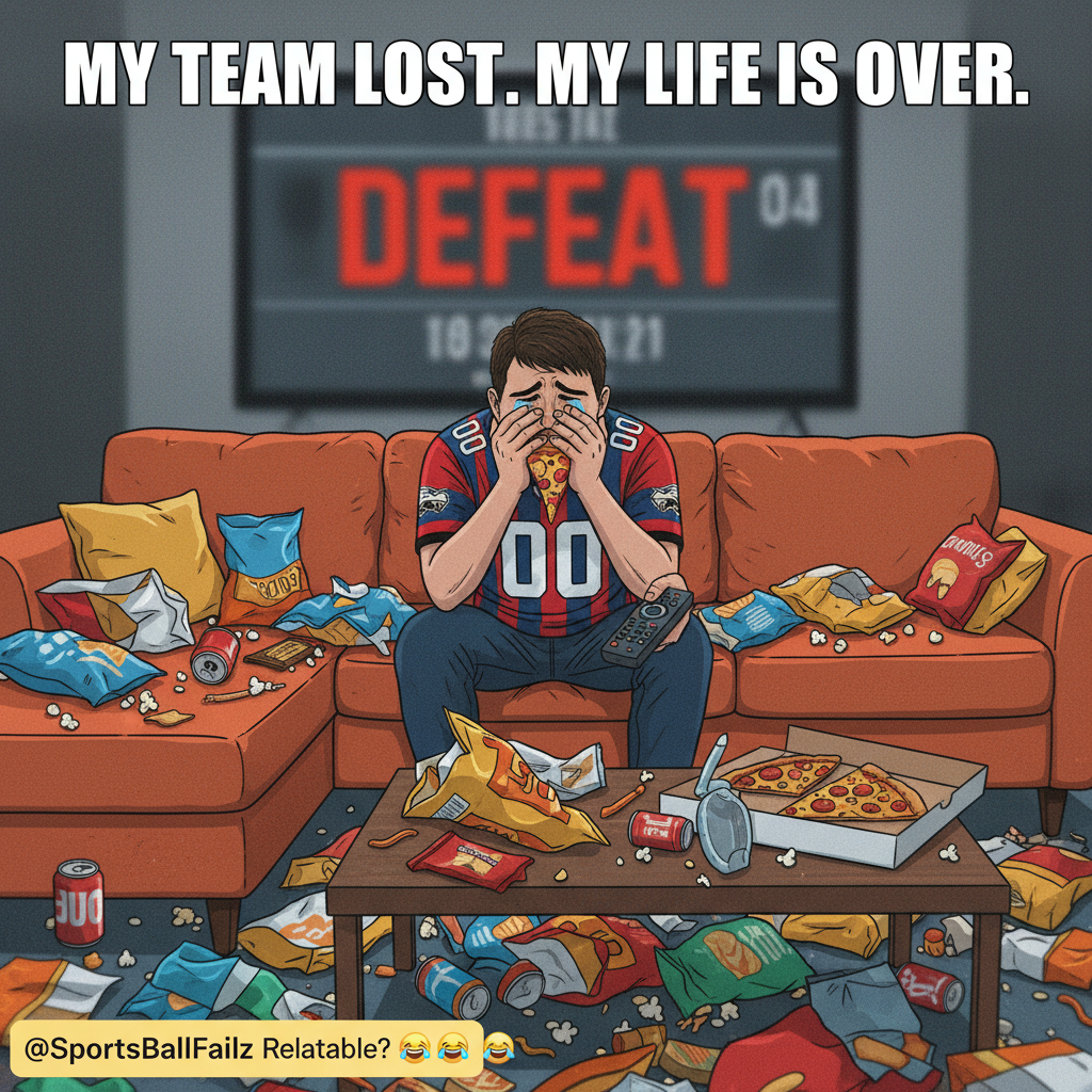 My team lost by 3 points. I'm taking a personal day tomorrow to mourn. Don't @ me.