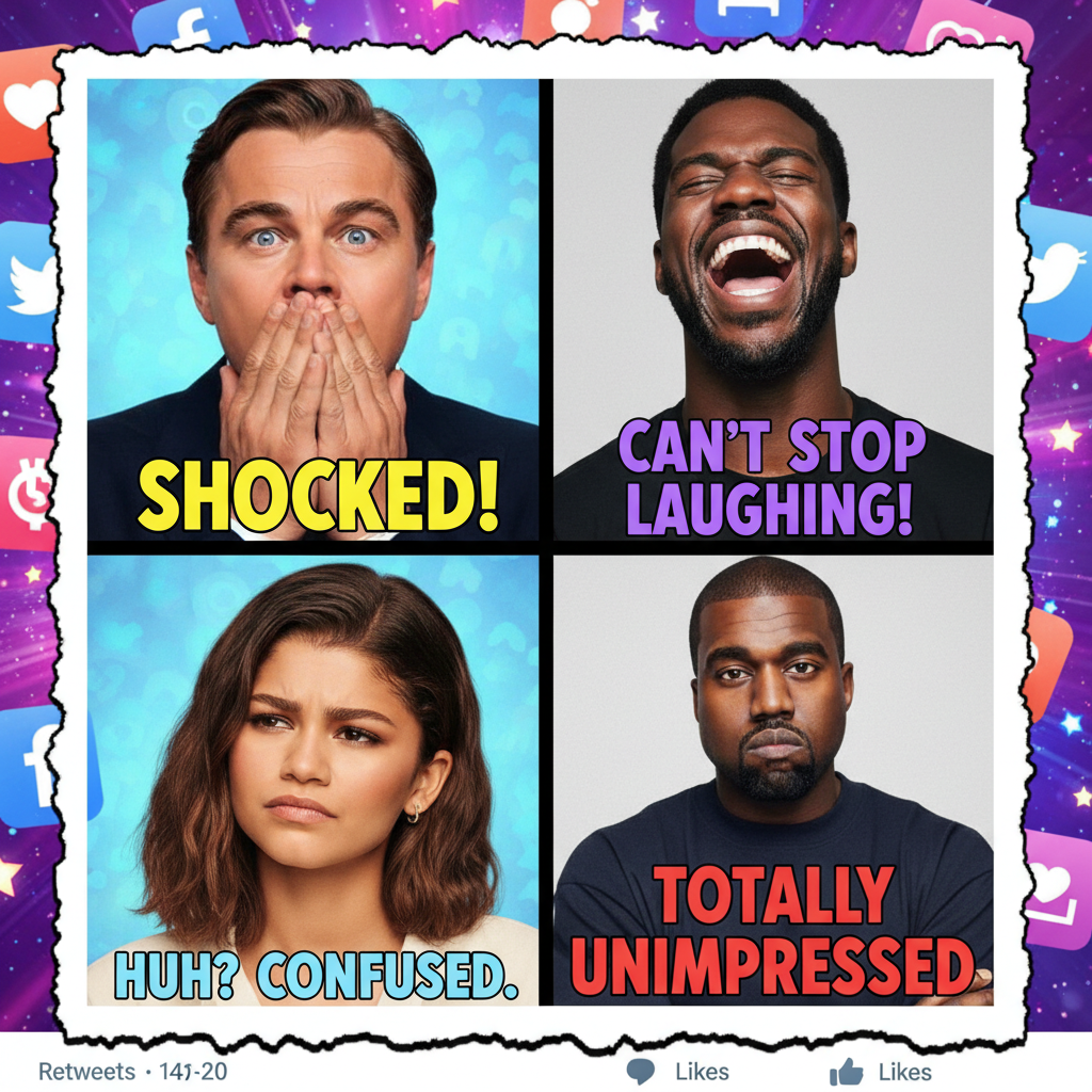 Me watching literally anything happen on the internet. #CelebrityReactions