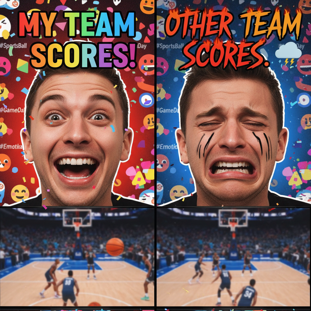 My team won. My team lost. Either way, I'm emotionally drained. It's just a game, right?