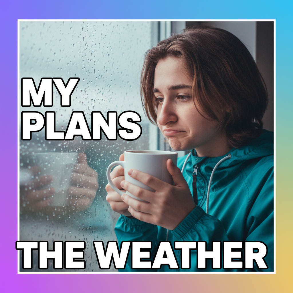 It's 70 degrees and raining. My ancestors fought wars for this weather? Nah.