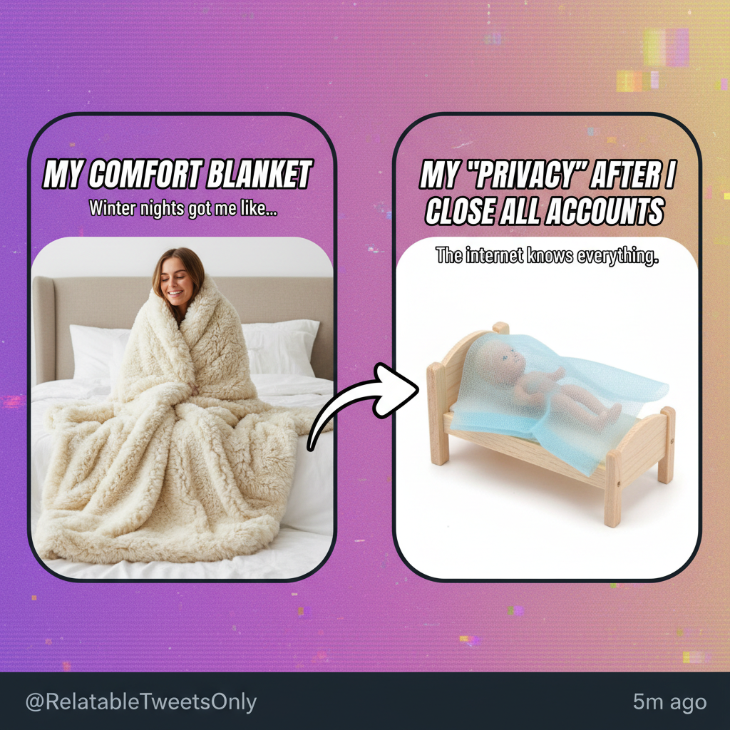 Ordered a 'cozy oversized blanket.' Got a napkin for a giant. The audacity.