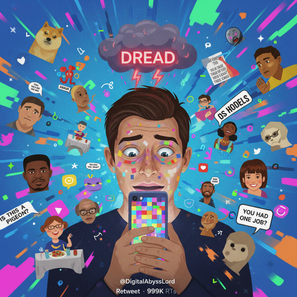 Just spent an hour scrolling through old tweets. My brain is now 80% memes and 20% existential dread.