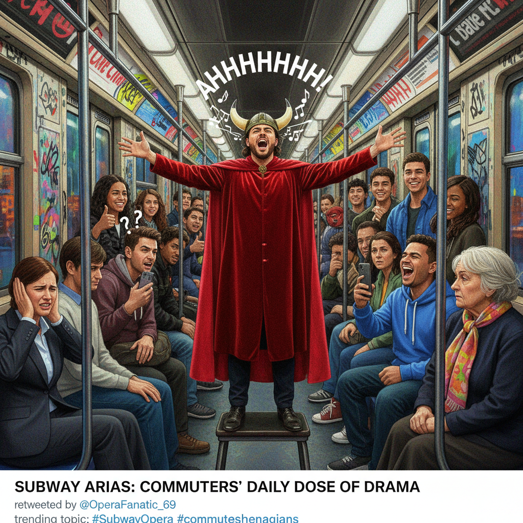 Just witnessed a full opera performance on the 7 train. Peak NYC.