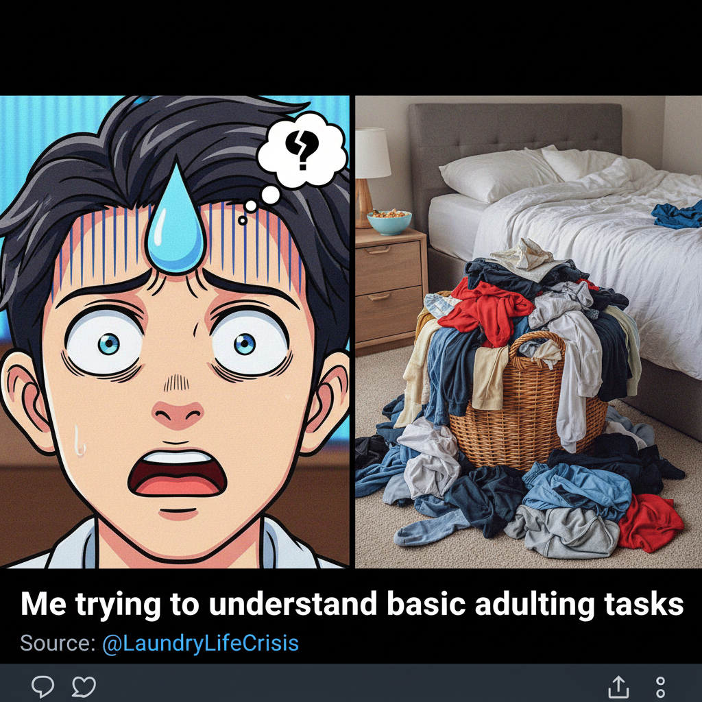 Me trying to use anime logic to solve my real-life problems. Spoiler: it doesn't work.