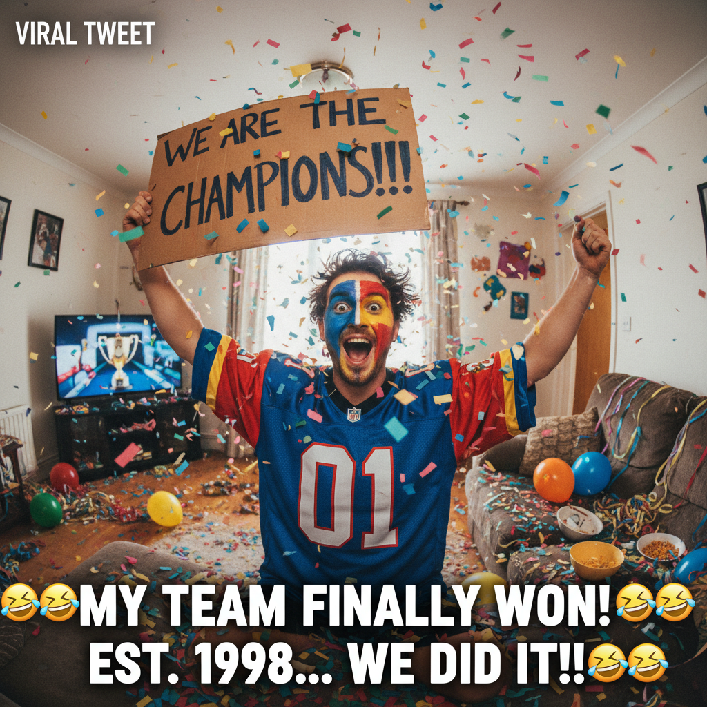 My team won by 1 point and I'm already planning the championship parade. Is this normal? Asking for a friend.