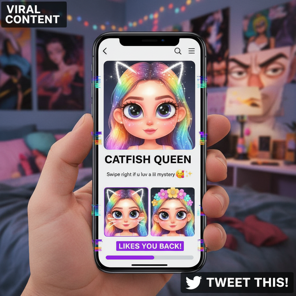 Matched with someone who only posts pics with filters. It's giving 'witness protection program'.