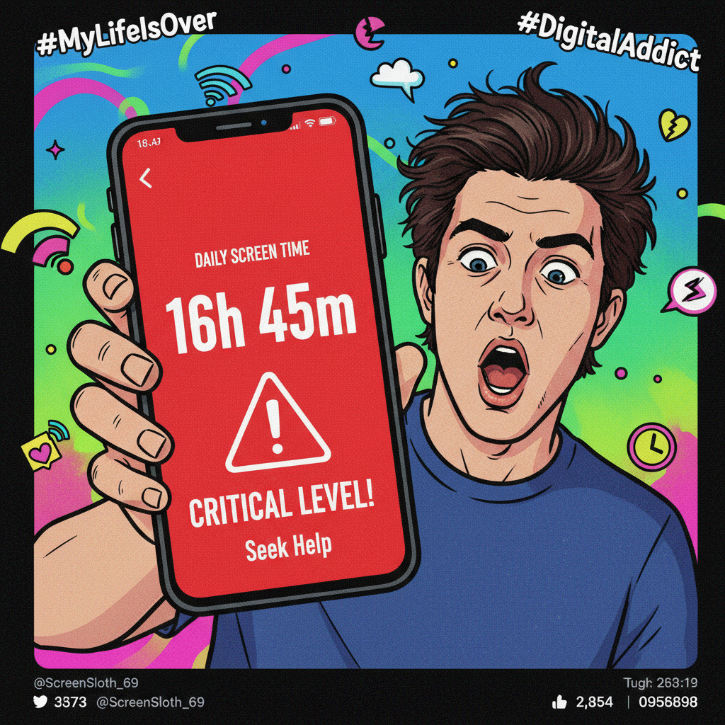 My screen time report is basically a memoir of my life. A very, very long and slightly embarrassing memoir.