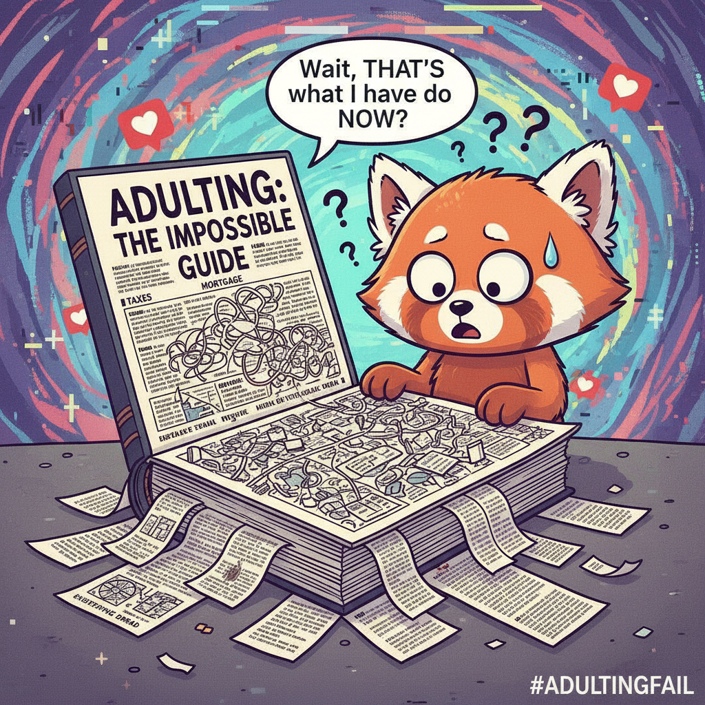 Adulting is just making a series of increasingly expensive mistakes.