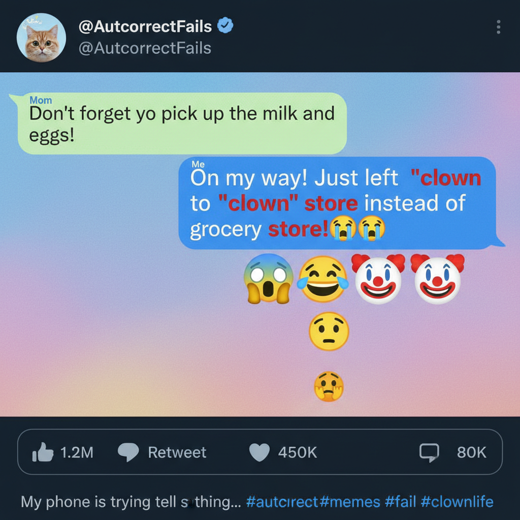 Autocorrect changed 'meeting' to 'meating'. My boss thinks I'm a cannibal now.