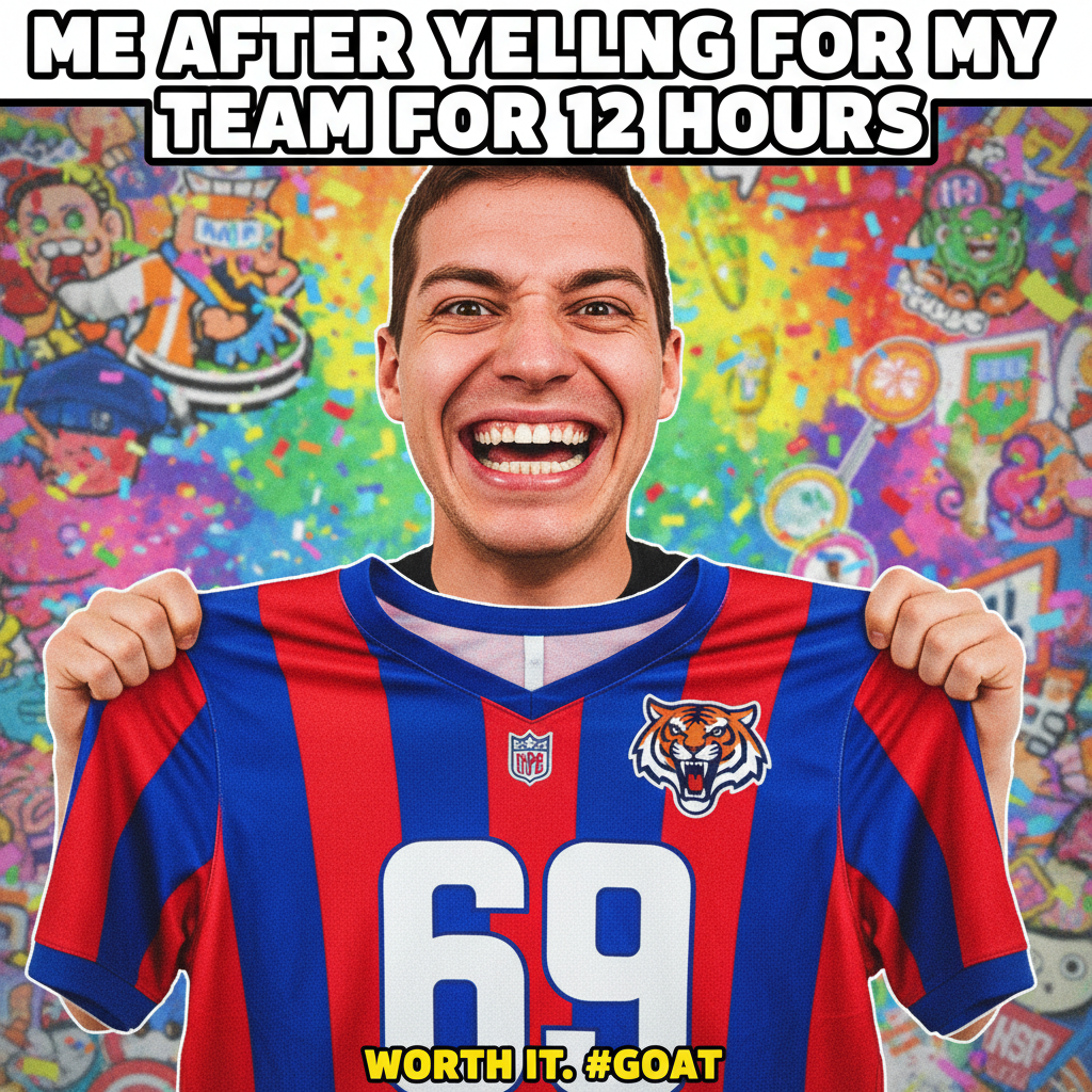 My team won. My voice is gone. My neighbors probably think I'm being attacked.