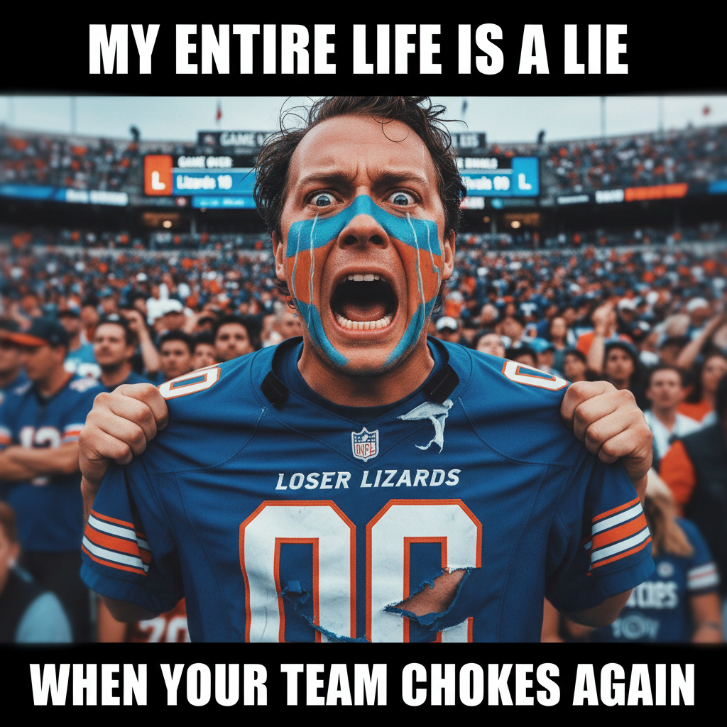 My team lost. I'm legally required to burn all my jerseys and rethink my life choices. See you next season.
