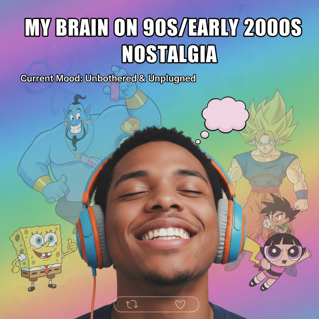 Just heard a song from my favorite childhood cartoon. Suddenly I'm 8 again and life makes sense.