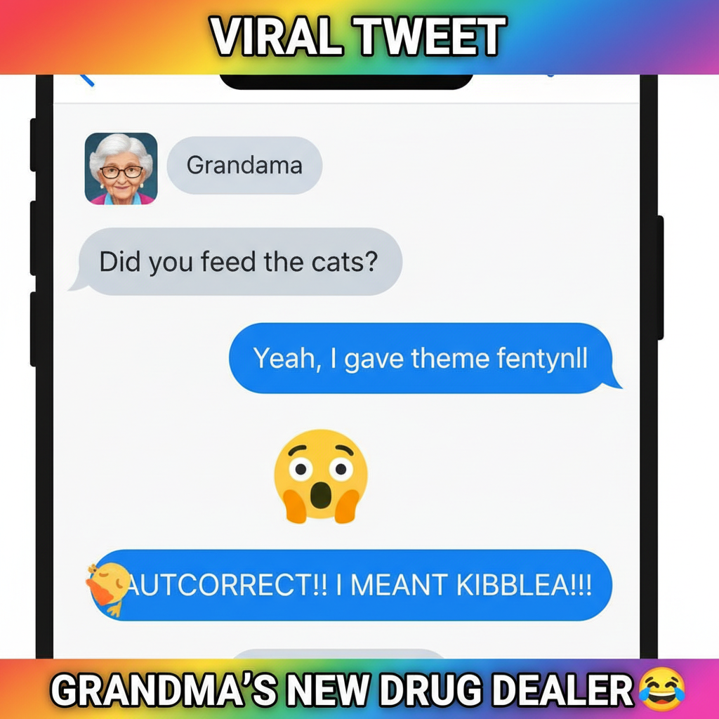 Autocorrect changed 'ducking' to 'f***ing' in my grandma's text. I'm disowned.