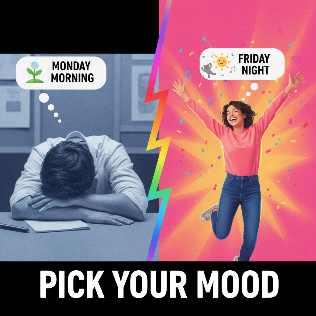 My social battery after 1 hour vs. my extrovert friend's after 12 hours. The duality is real.