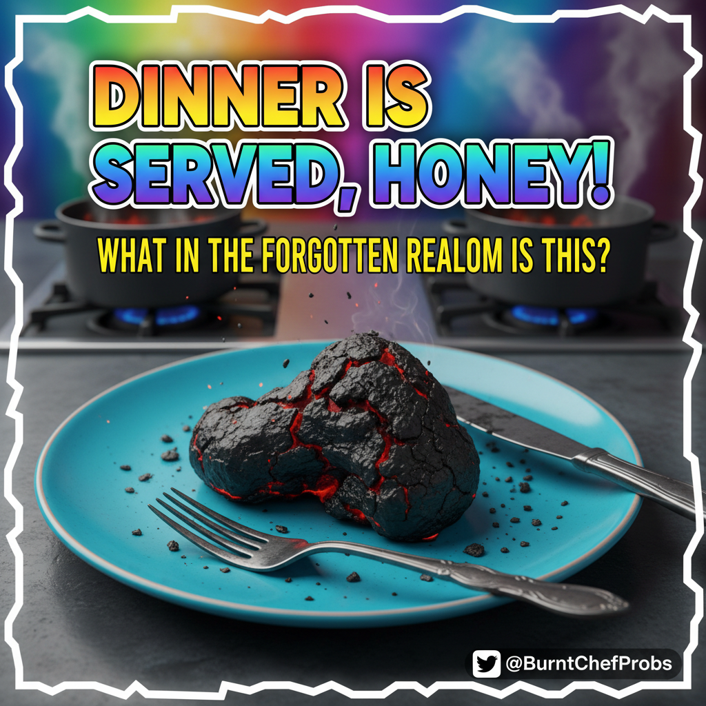 My 'gourmet' meal looked like it lost a fight with a blender. 0/10 would not recommend.