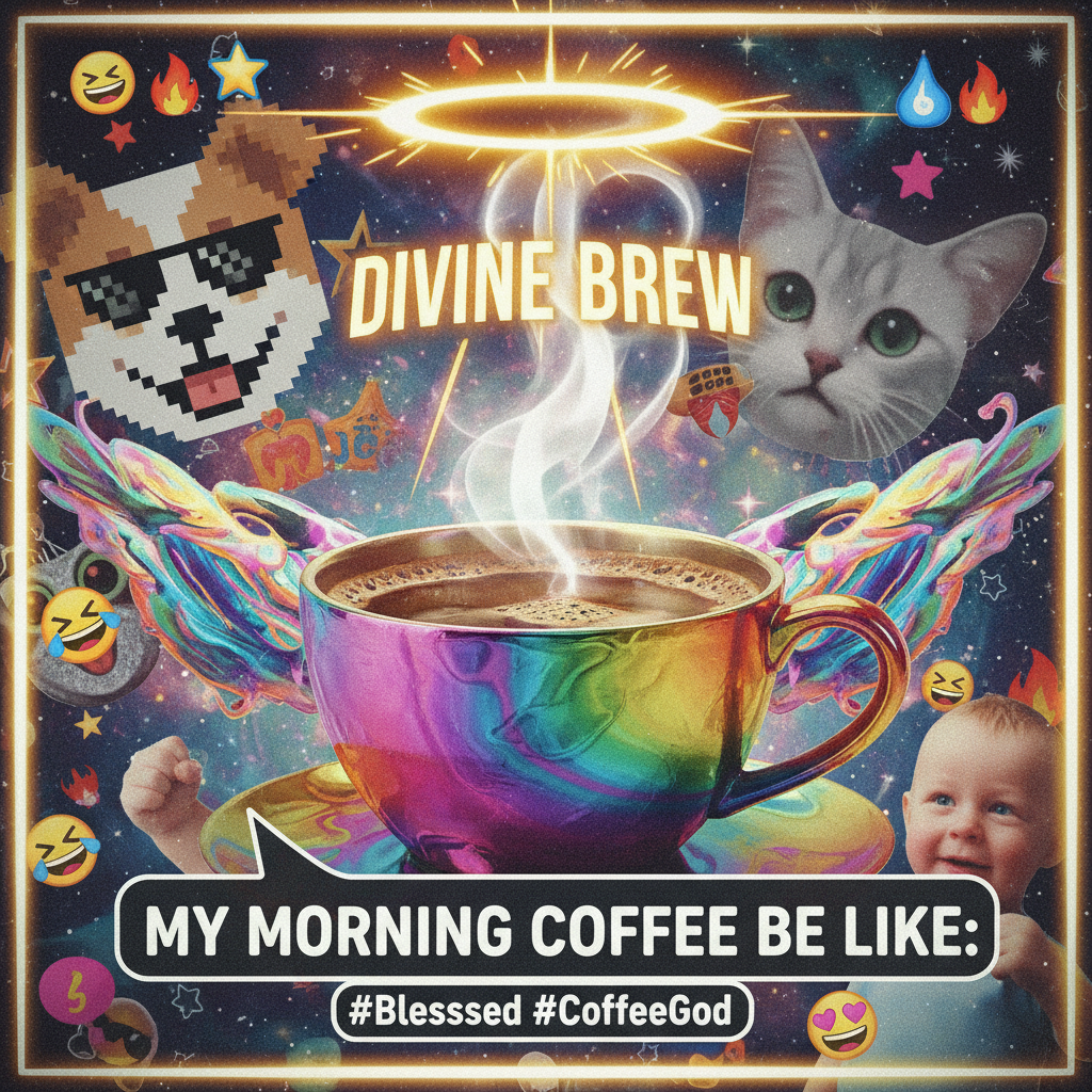 My blood type is coffee. My spirit animal is a barista. Don't talk to me before 9 AM.