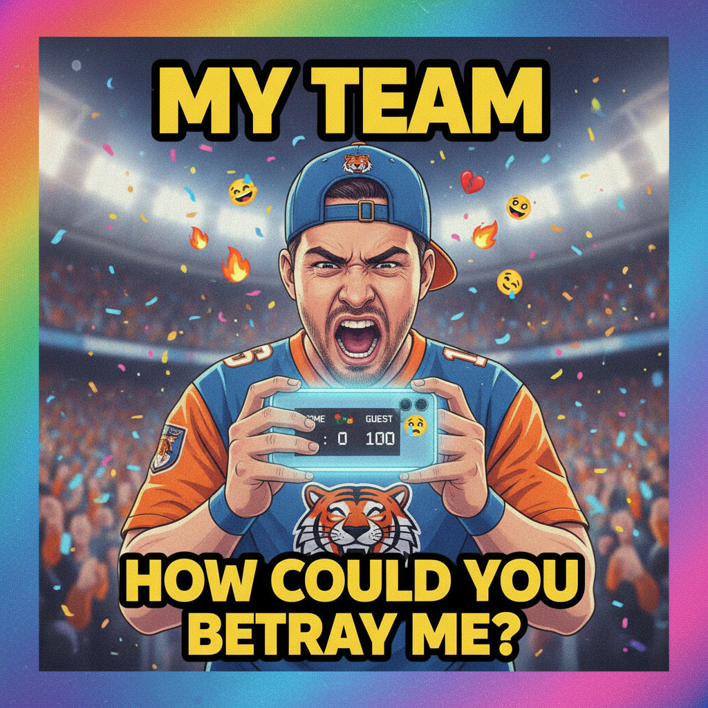 My team won! *checks Twitter* Fans are still mad about a call from 2003. Never change.