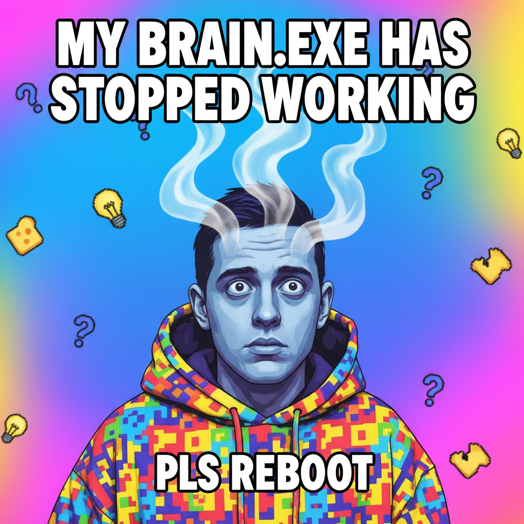 Me trying to remember anything for the exam after pulling an all-nighter.