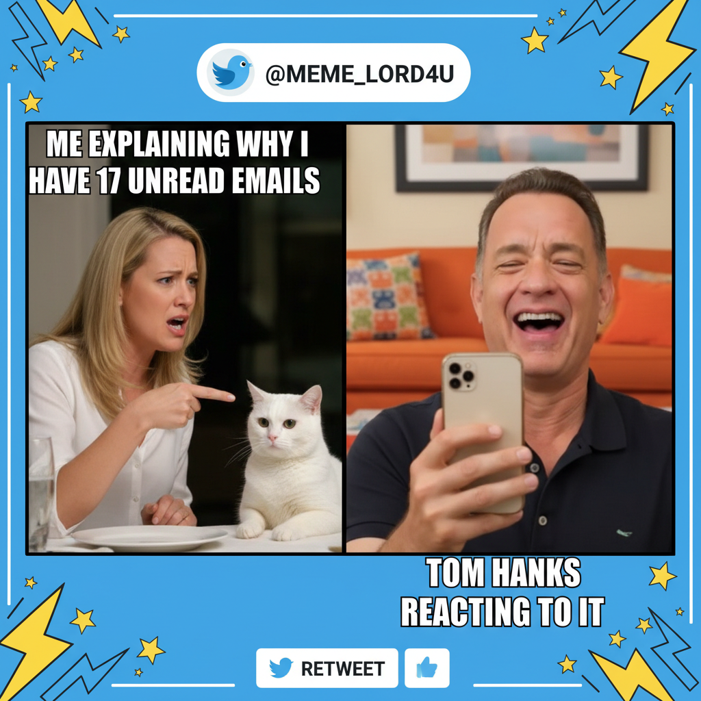 When you see your favorite celeb react to a meme of themselves. Priceless. 🤣