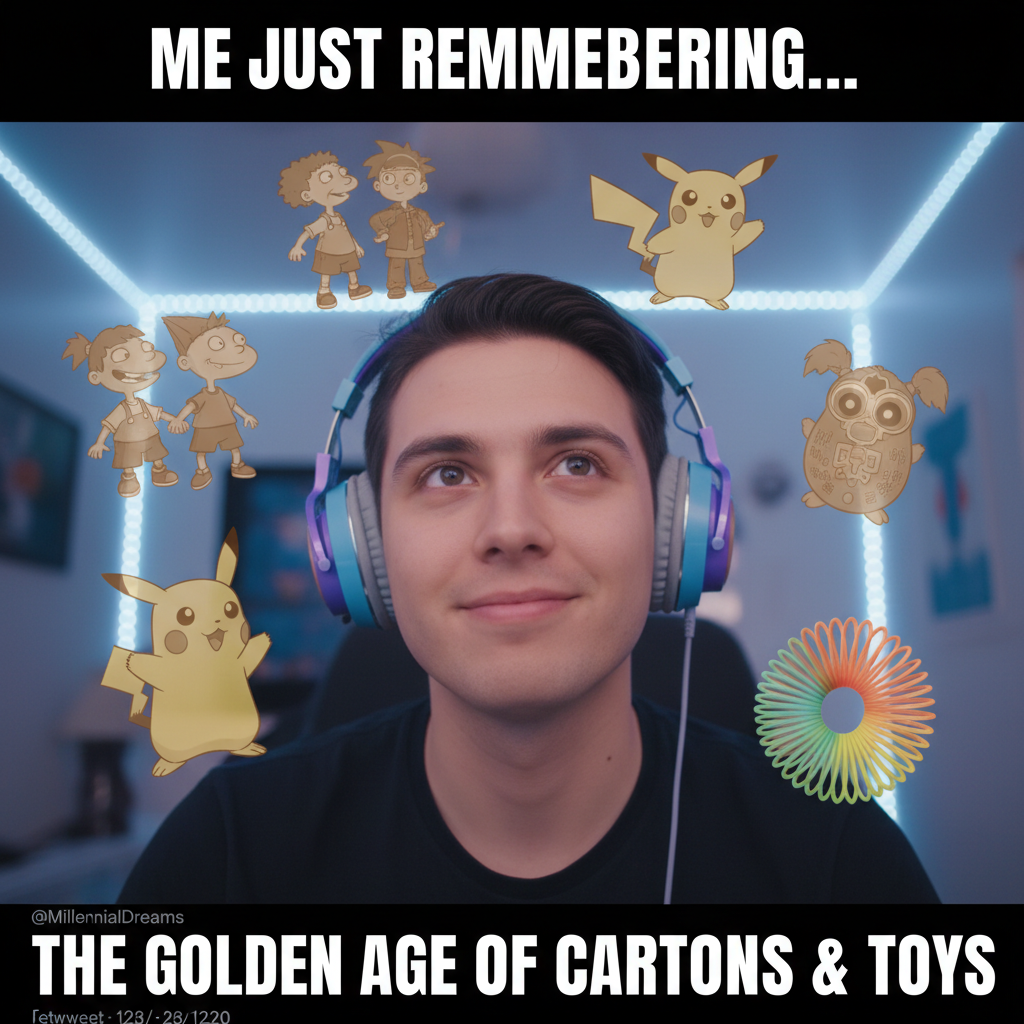 Hearing that one song from my childhood hits different now. Instant core memory unlocked.