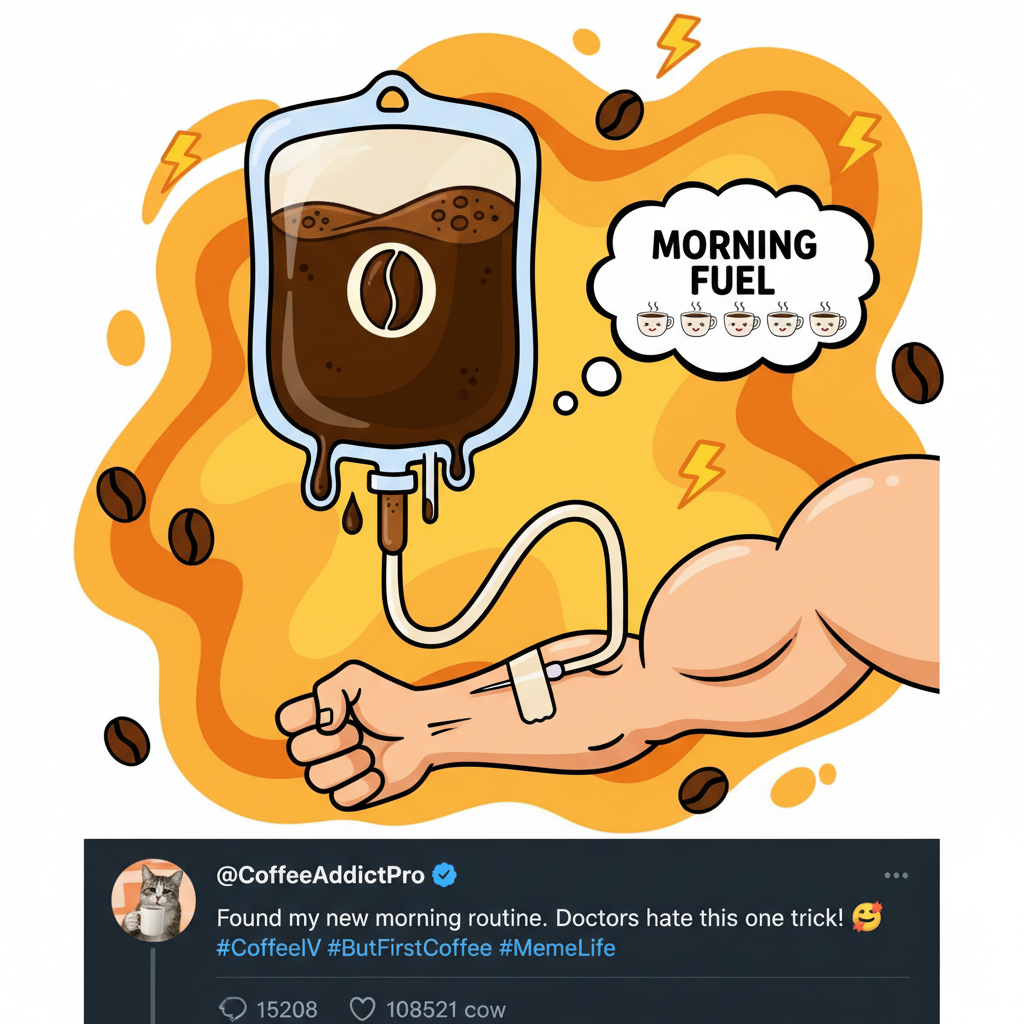 My blood type is now 80% coffee. Send more beans.