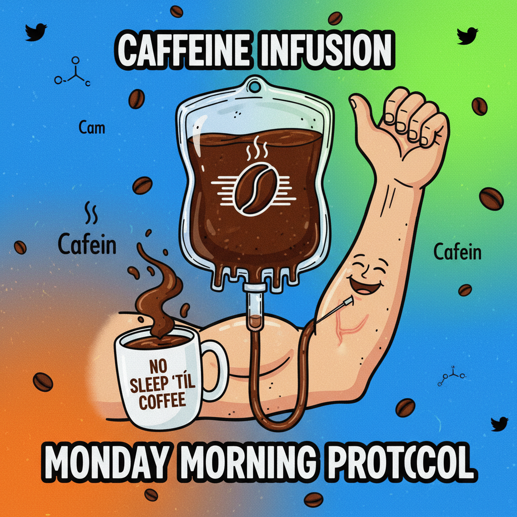 My blood type is now officially coffee. Send IV drips of espresso.