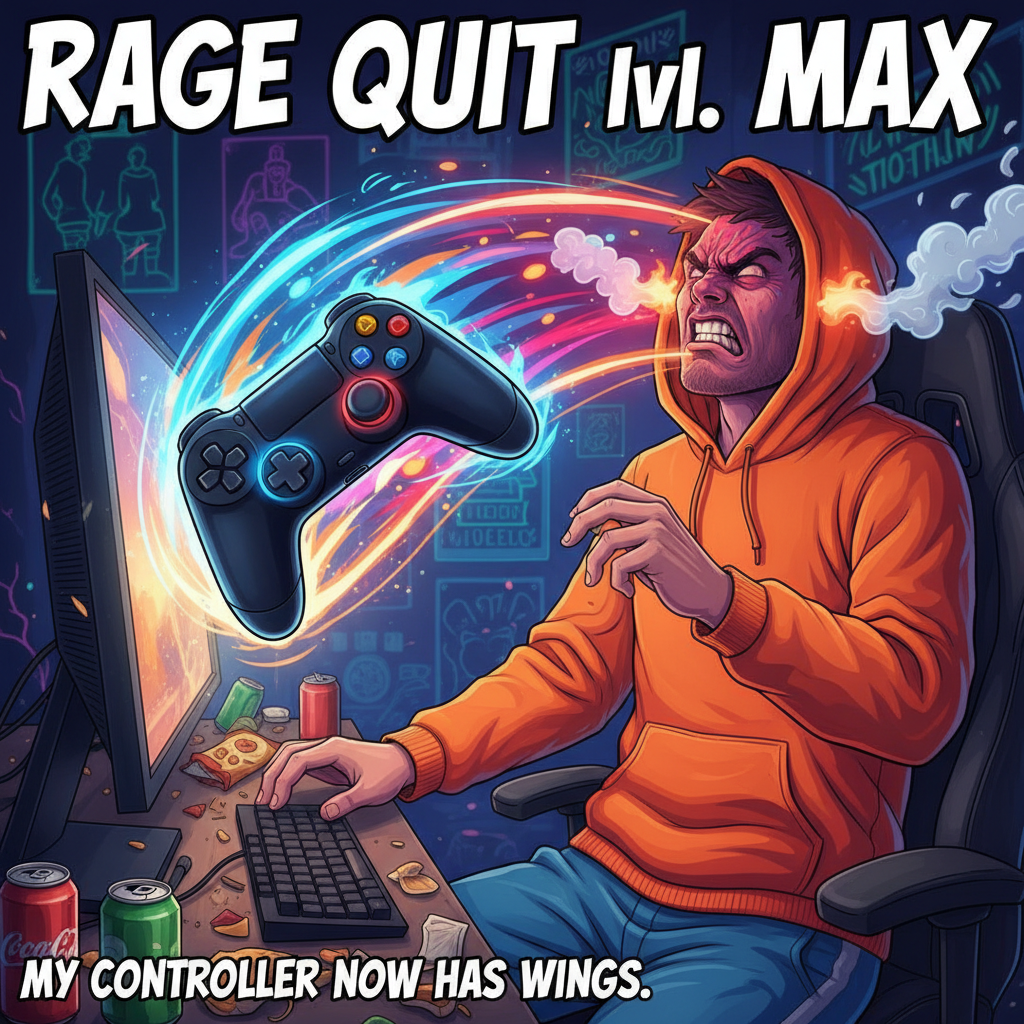 My controller is now in orbit. This game is testing my sanity.