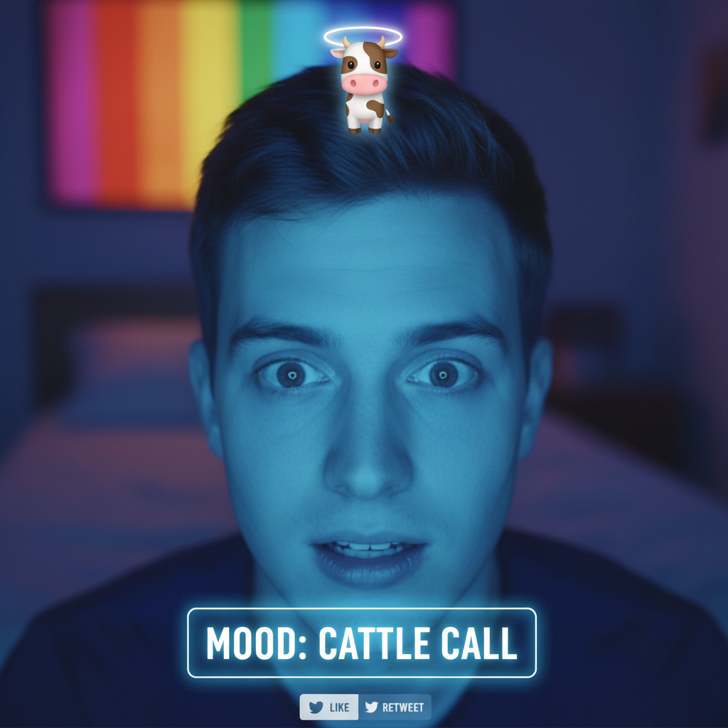 Just spent 3 hours scrolling TikTok, now I'm convinced I need a tiny cow and a new personality.