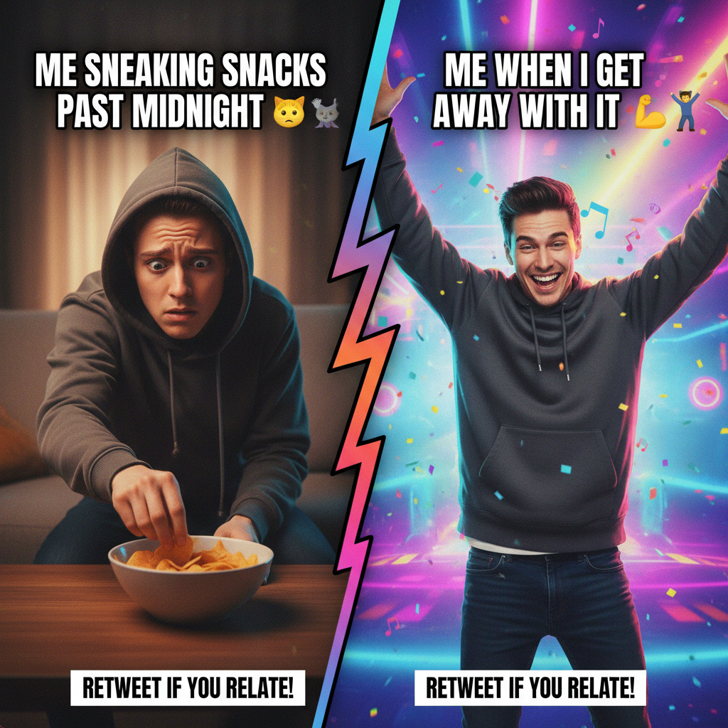 Introvert at a party: 'I'm just here for the snacks.' Extrovert: 'LET'S GOOOO!'