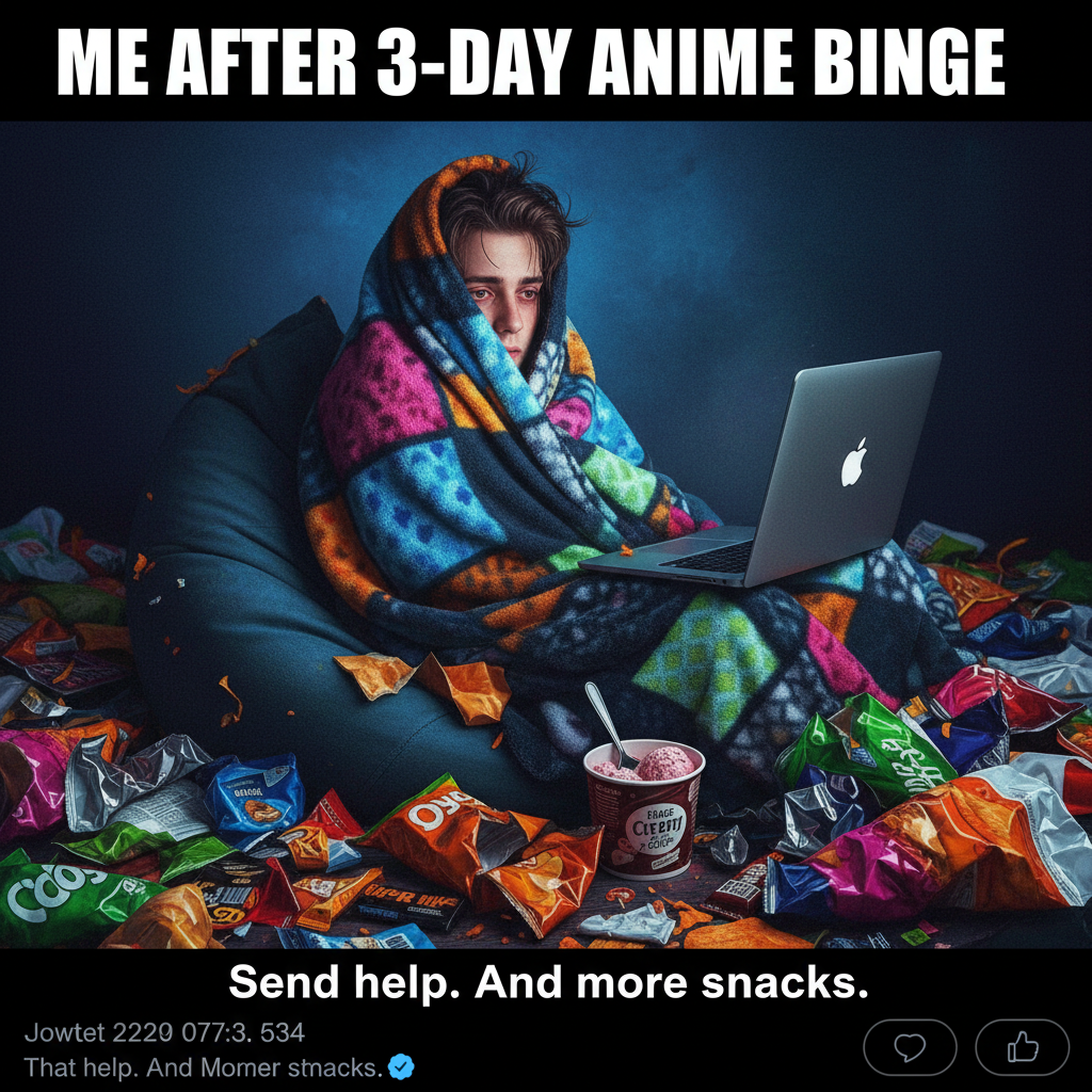 Seasonal depression hitting so hard I'm considering hibernating with a snack stash.