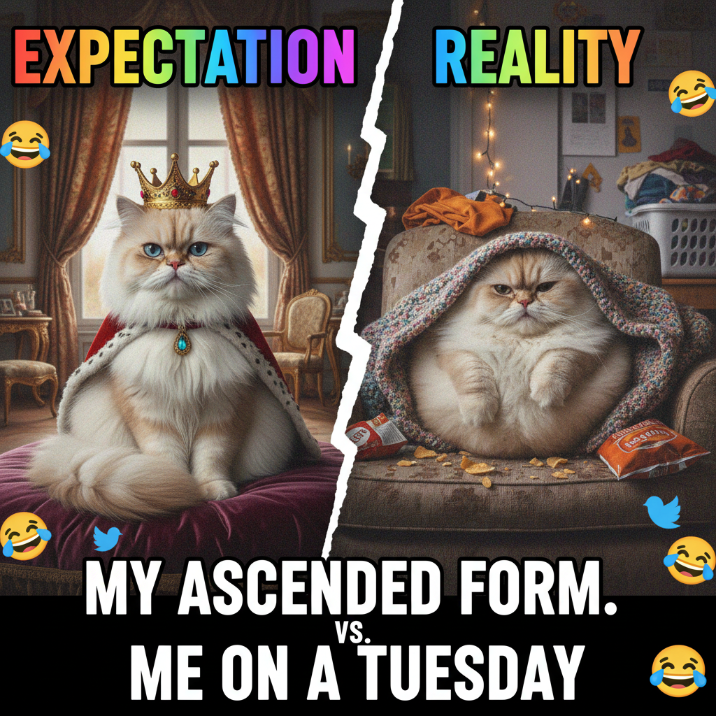 My pet is either a majestic creature or a furry potato. No in-between.