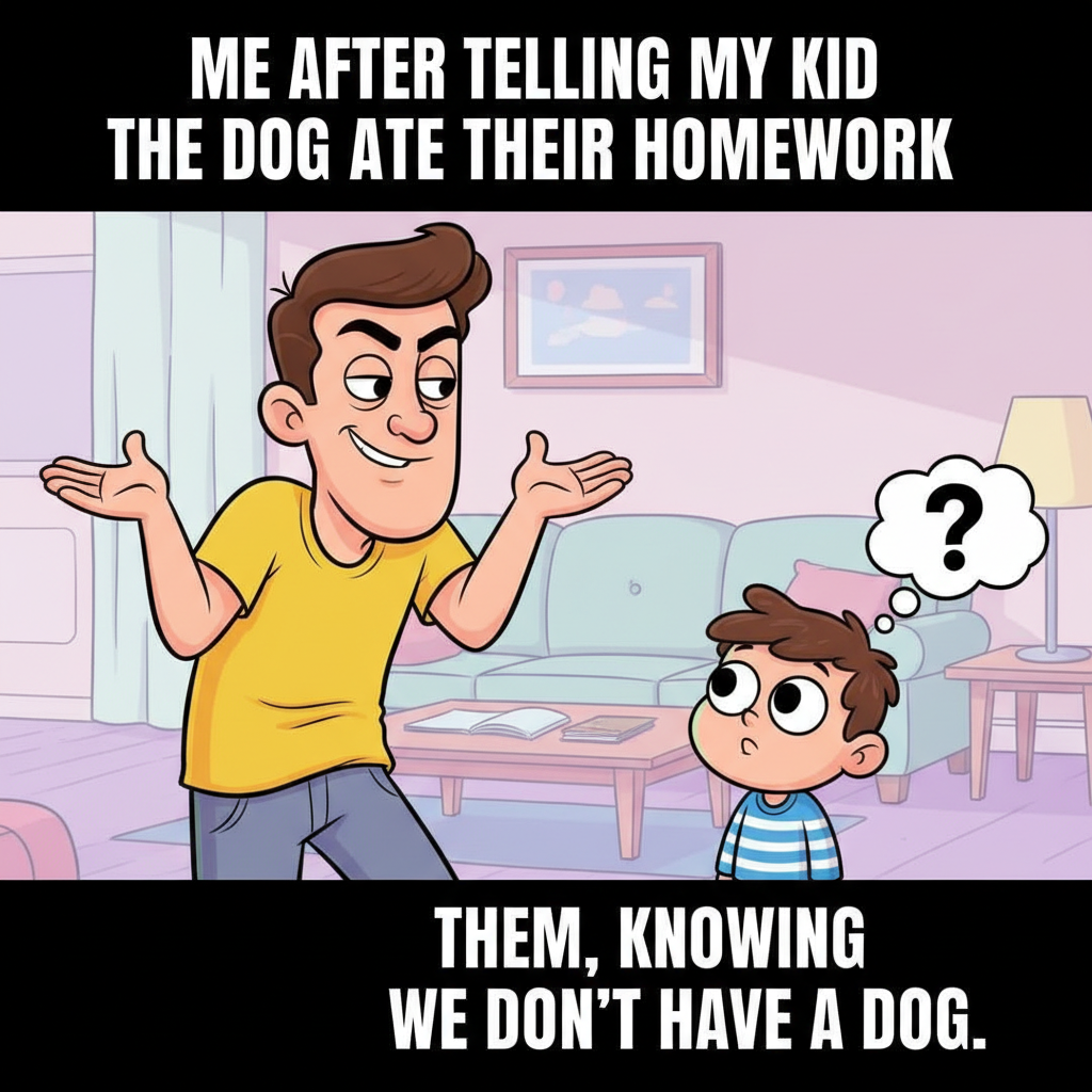 My kid just asked why the sky is blue. I said 'magic'. Parenting unlocked.