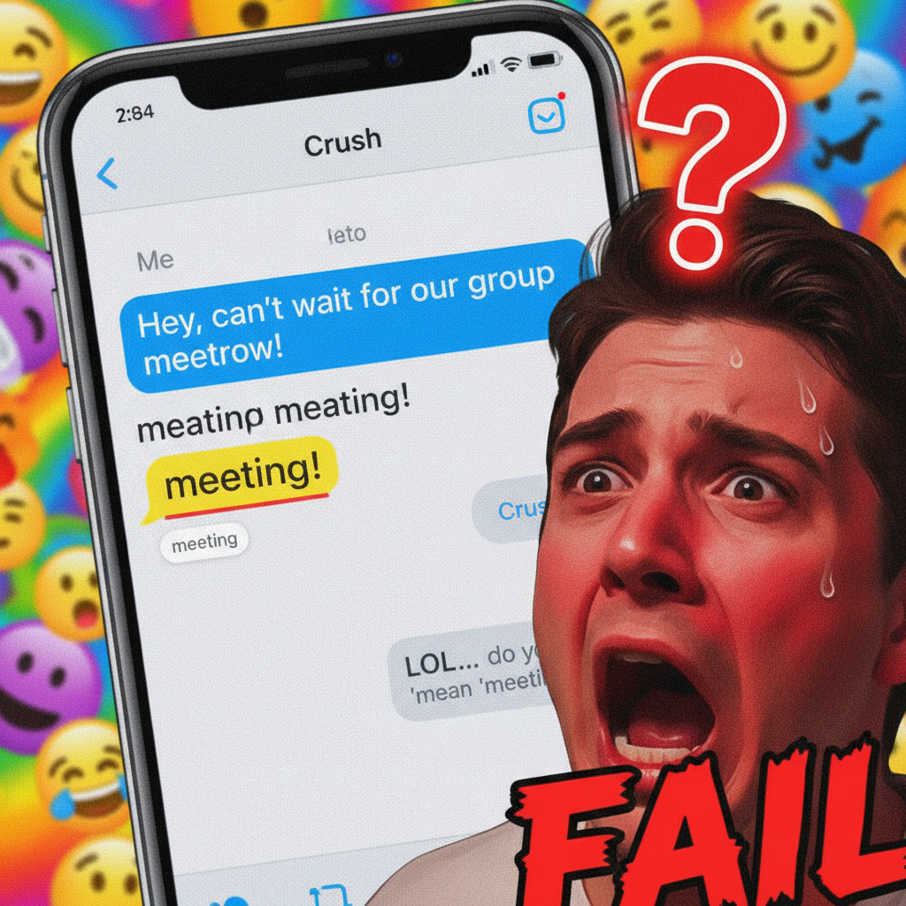 Autocorrect just changed 'meeting' to 'meating'. My boss is going to think I'm a cannibal.