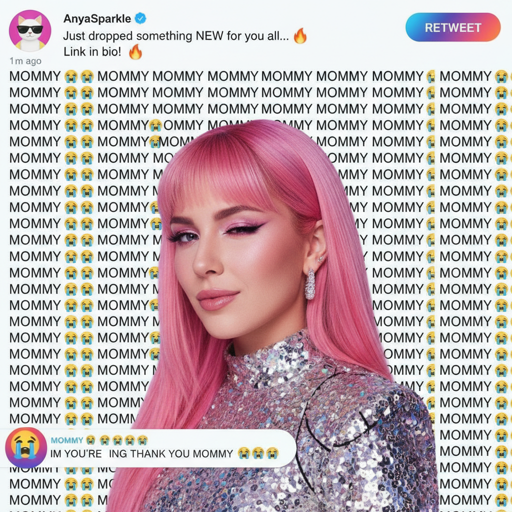 When the celeb posts a selfie and the comments are just 1000 variations of 'MOMMY'.