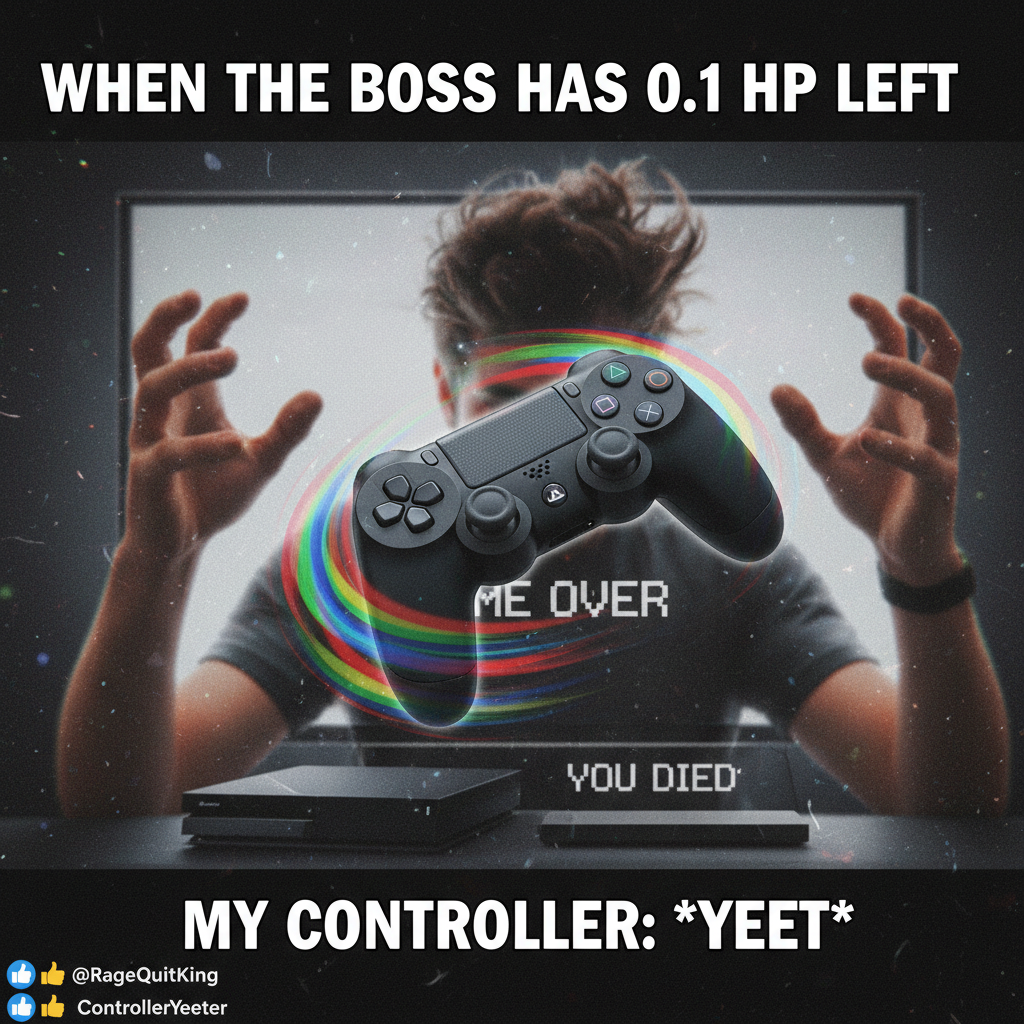 My controller just did a PhD in flying across the room. I blame the lag.