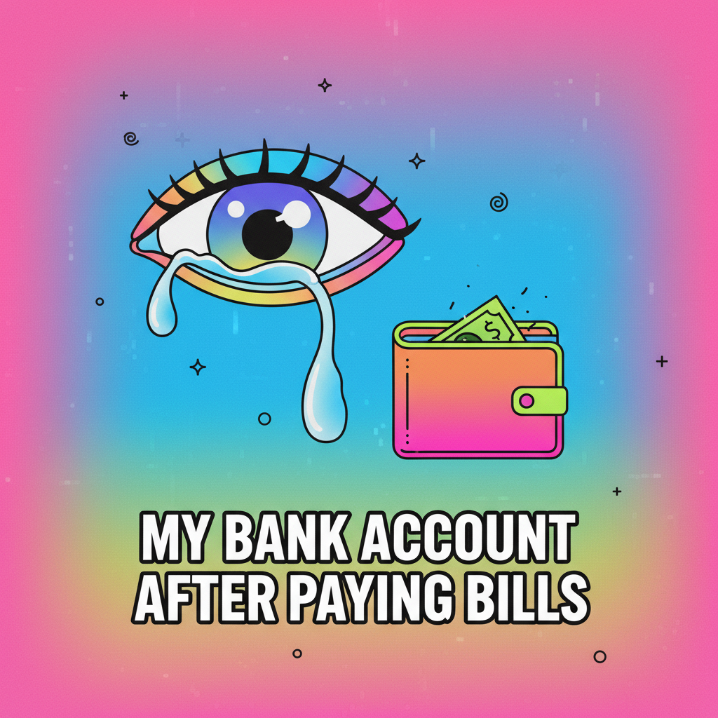 Just paid my bills. My bank account is now a single tear. #AdultingIsHard