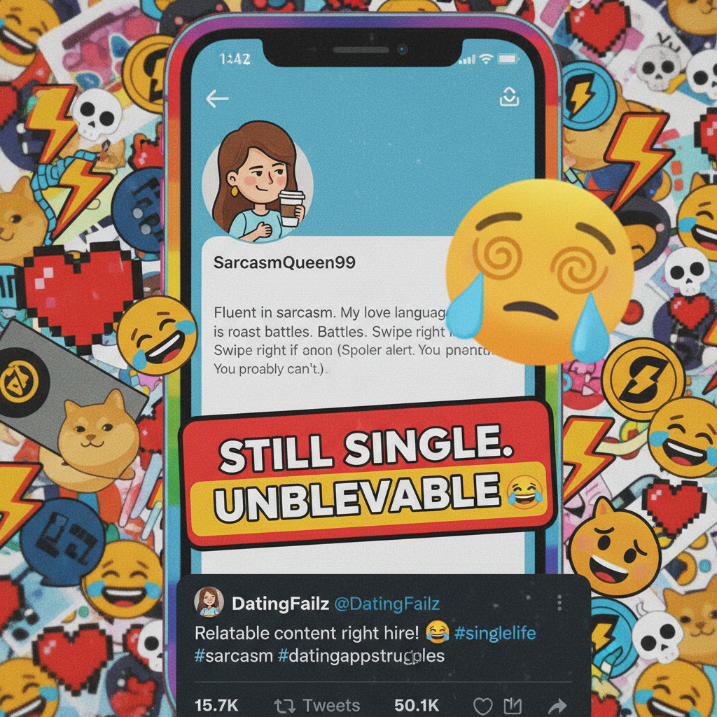 My dating app bio says 'fluent in sarcasm' and I'm still single. Is it a bug or a feature?