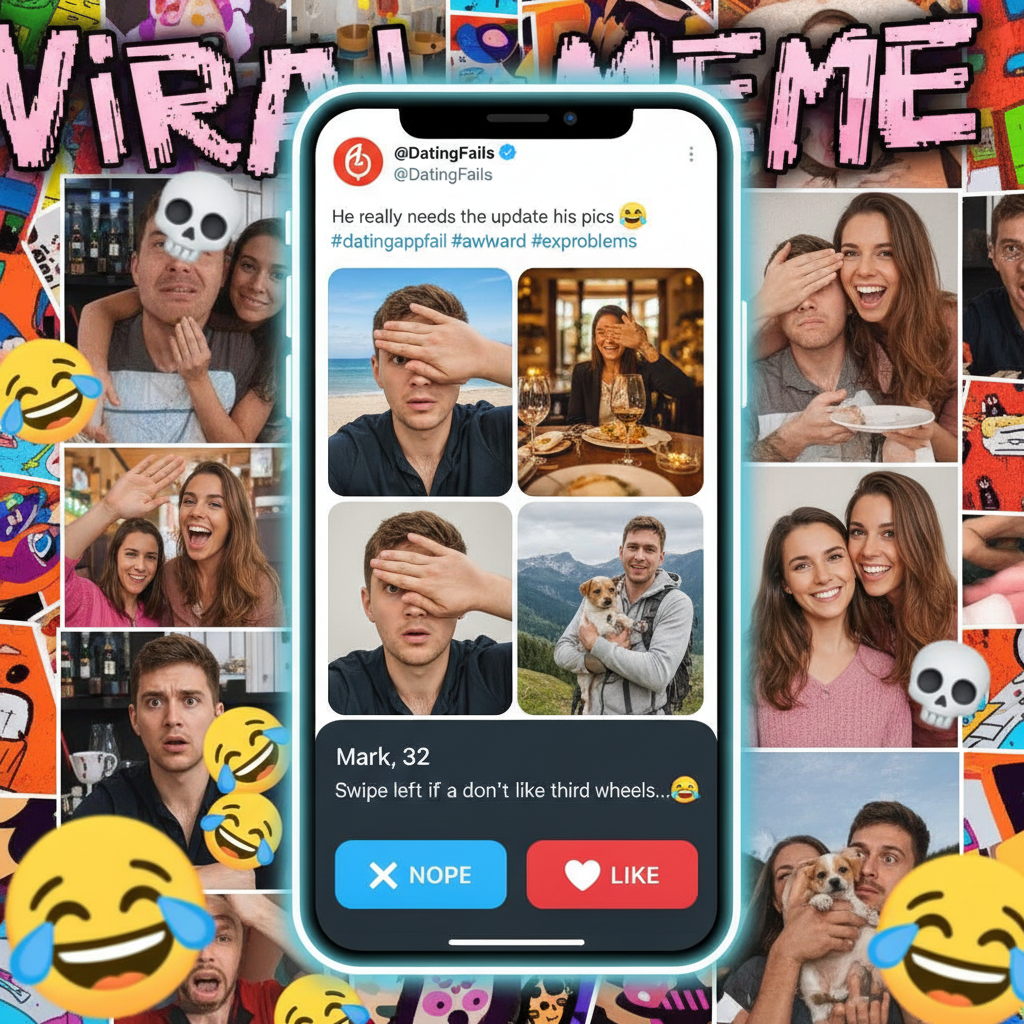 Matched with someone who only had pics with their ex. Bold move, Cotton. Let's see how it plays out.