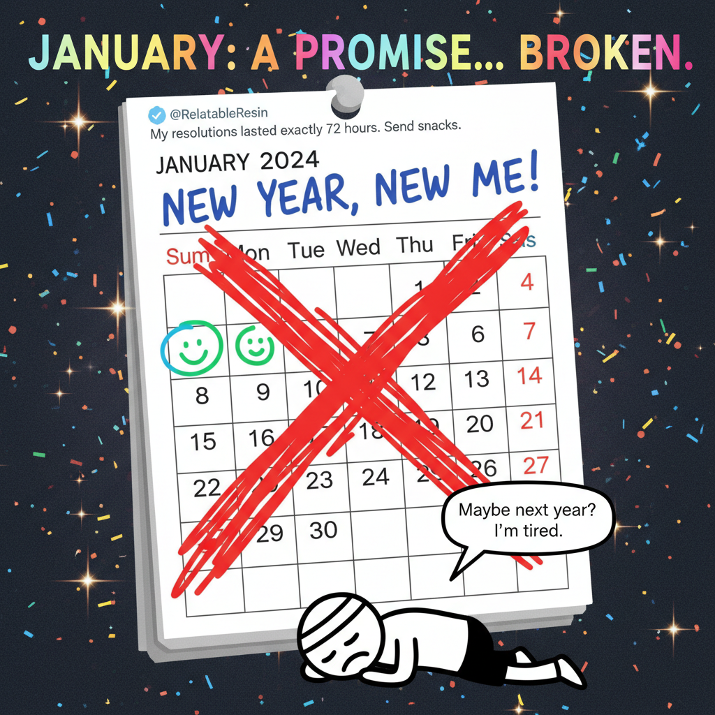 My New Year's resolution lasted 3 days. Guess I'll try again in 2025.