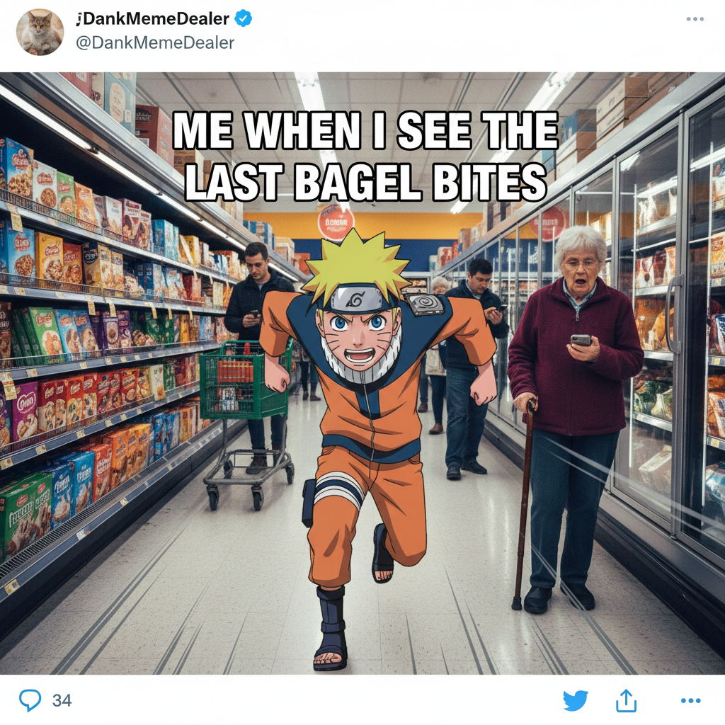 My brain trying to apply anime logic to real-life situations. Spoiler: It never works.