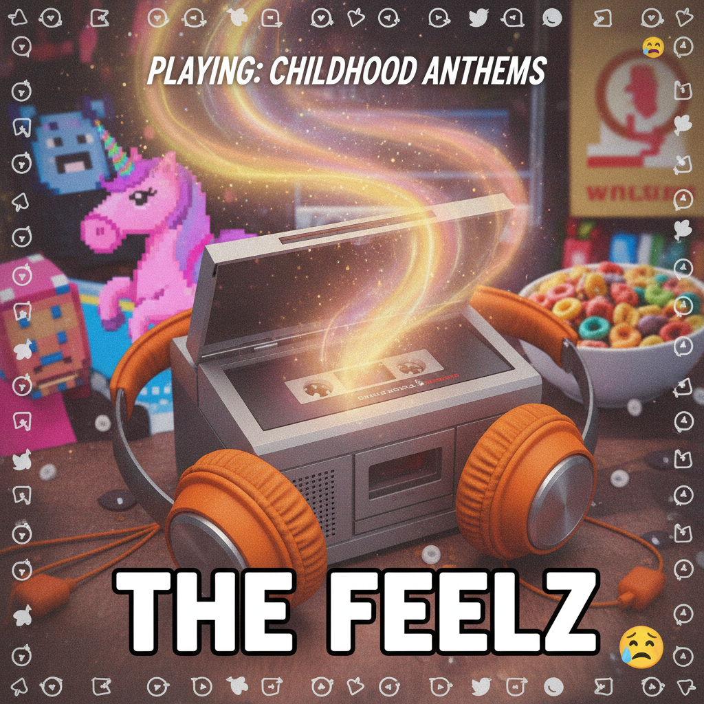 Hearing that one song from your childhood and suddenly you're 8 again. The nostalgia hit different.