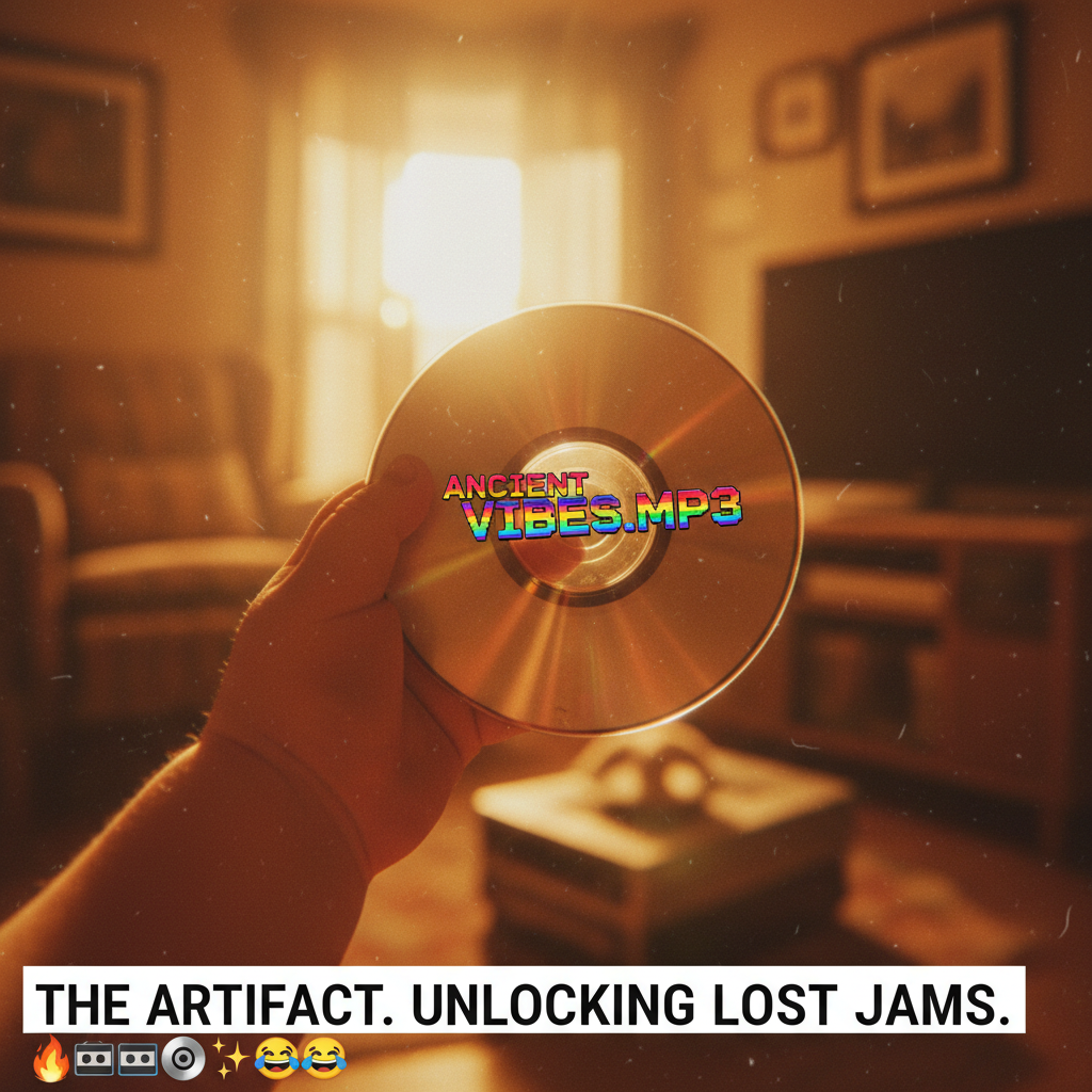 Hearing that one song from my childhood and suddenly I'm 8 again, no responsibilities, just vibes.