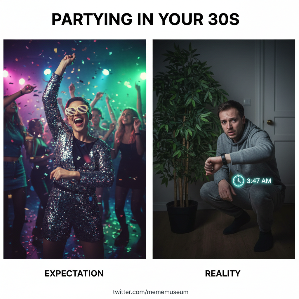 Introvert at a party vs. Extrovert at a party. One is thriving, the other is planning their escape route.