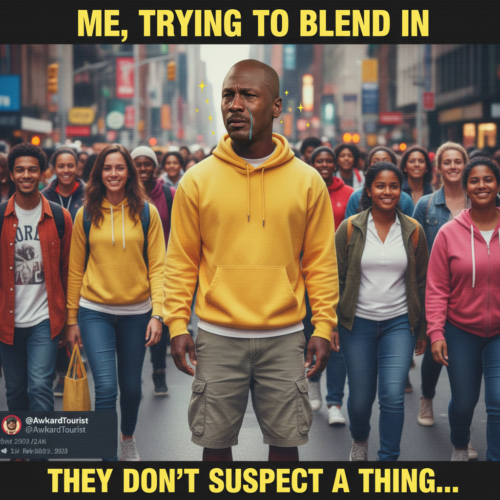 Me trying to act normal after seeing my ex in public: *insert Crying Jordan meme*