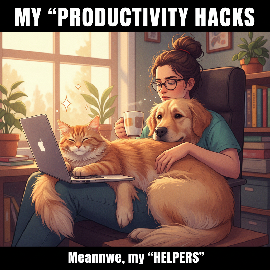 My pet thinks 'personal space' is a myth. Can confirm, still wouldn't trade them.