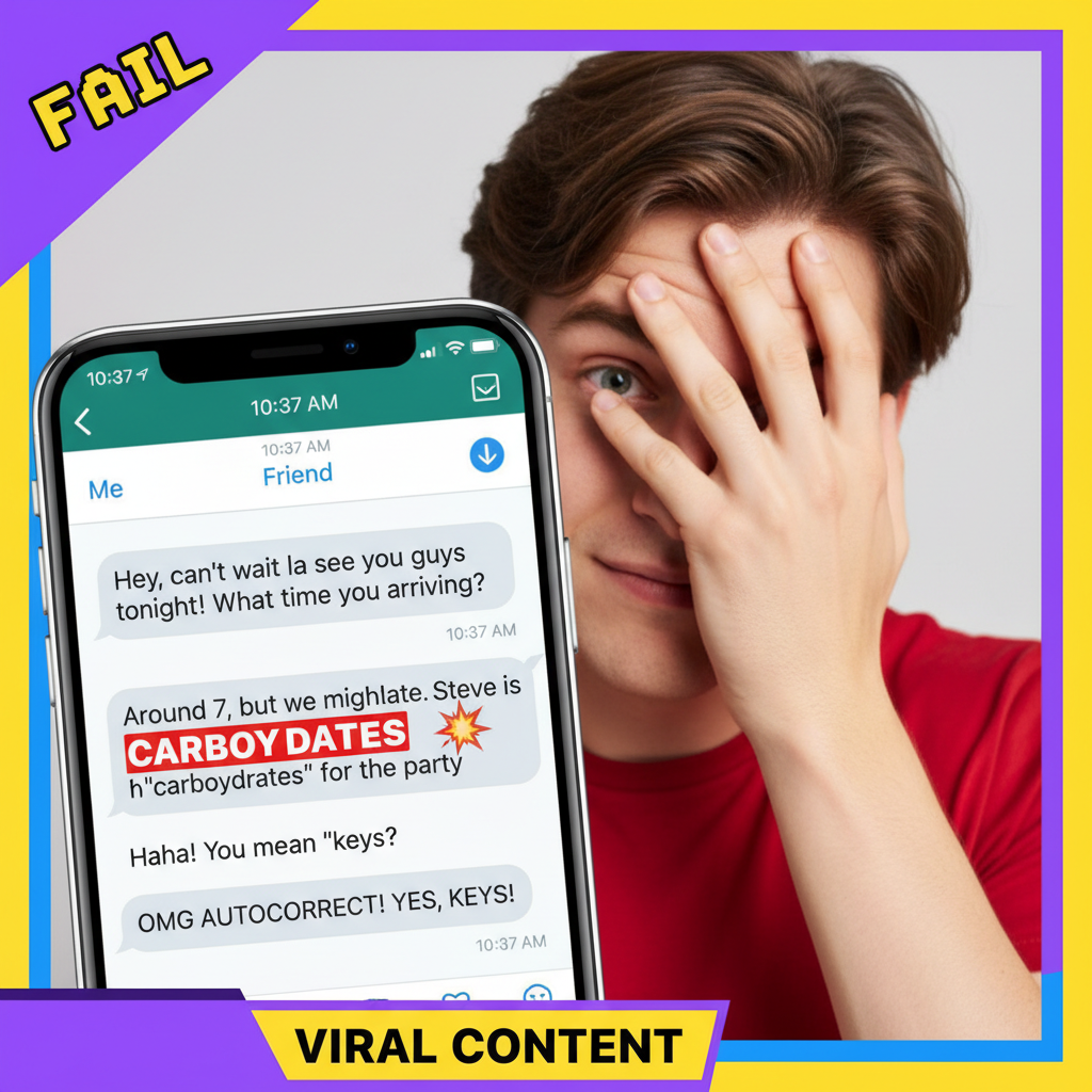 Autocorrect just changed 'I'm coming' to 'I'm combing'. My boss is going to be so confused.