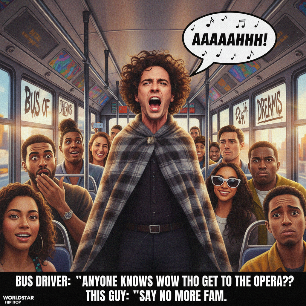 Just witnessed a full-blown opera performance on the bus. Best commute ever?