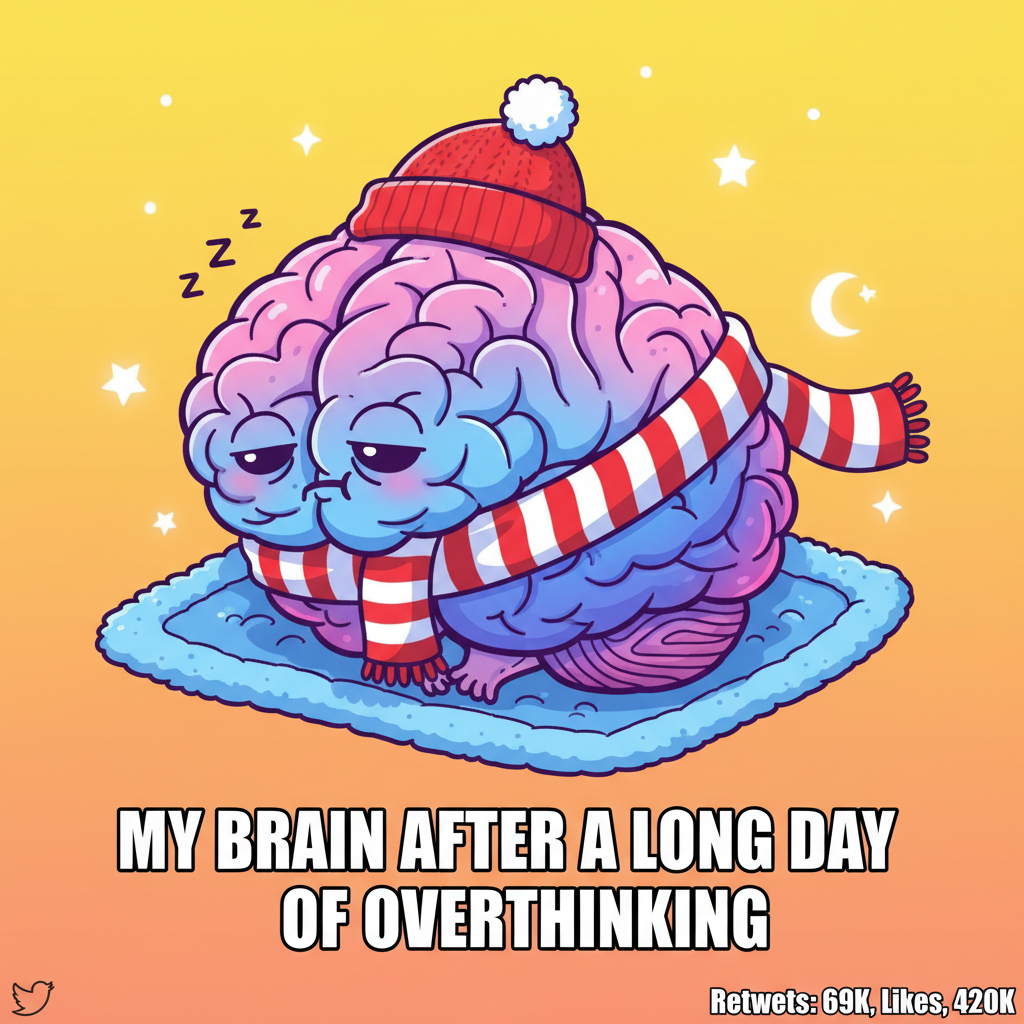 My brain cells have officially entered hibernation mode. See you in spring. #SeasonalDepression