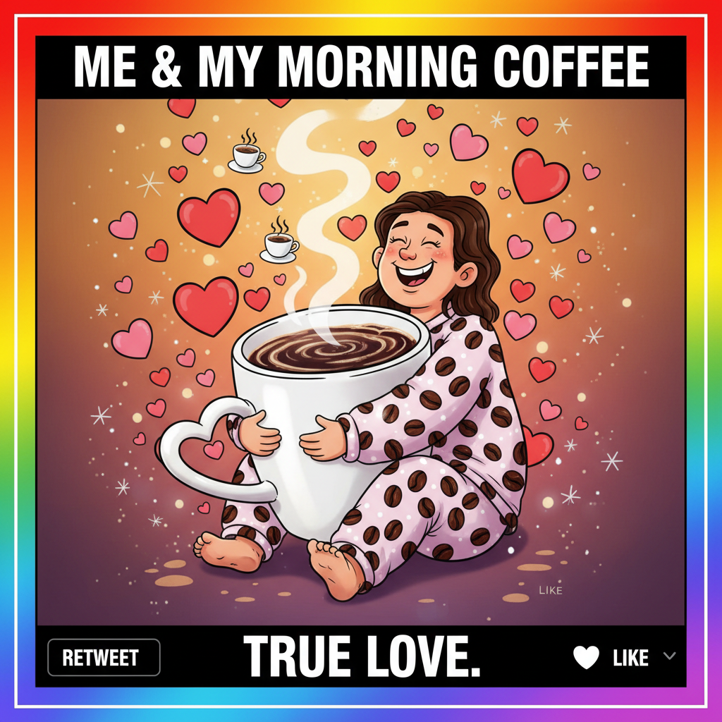 I'm not addicted to coffee, I'm just in a committed relationship with it.