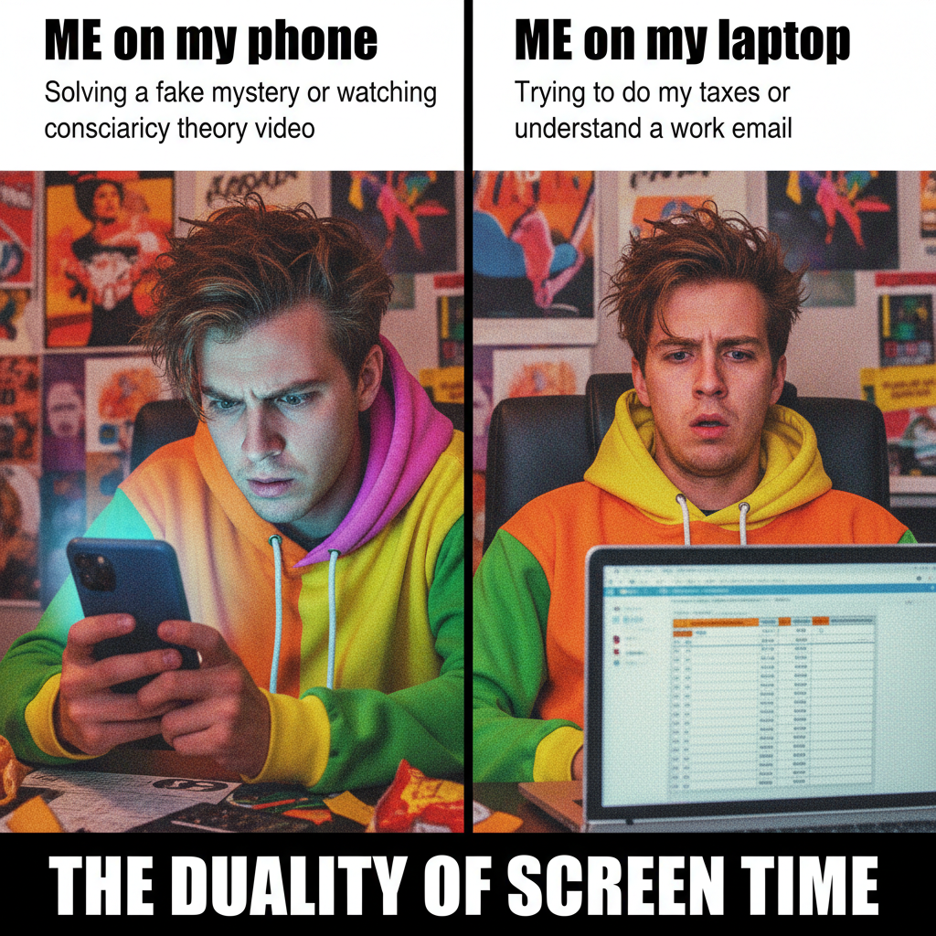 Me seeing that new celeb drama unfold vs. my boss asking for an update. #Priorities